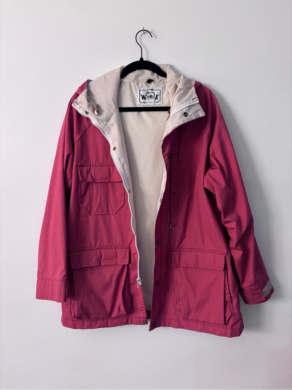 Woolrich Vintage Pink Hooded Jacket
